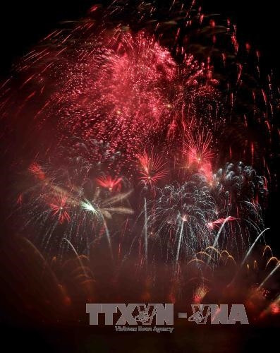 Lễ hội pháo hoa quốc tế Đà Nẵng 2017 trong đêm "tiệc ánh sáng" thứ ba ảnh 2