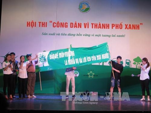 Phần dự thi của Đội Quận 5. Ảnh: Hoàng Hải - TTXVN