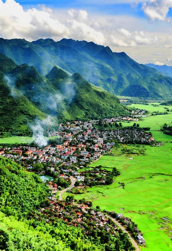 Thung lũng Mai Châu. Ảnh: Thanh Hà