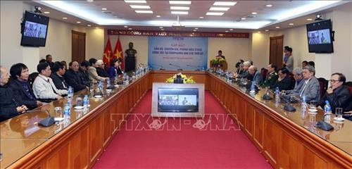 Quang cảnh buổi gặp mặt. Ảnh: Danh Lam - TTXVN Quang cảnh buổi gặp mặt. Ảnh: Danh Lam - TTXVN