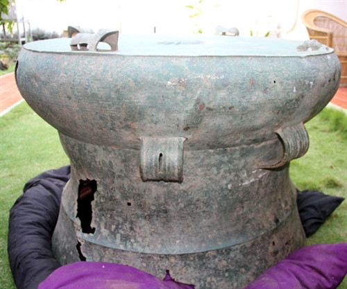 Phát hiện trống đồng Đông Sơn tại Timor Leste ảnh 2