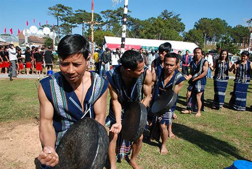 Nhịp điệu cồng chiêng. Nhịp điệu cồng chiêng.