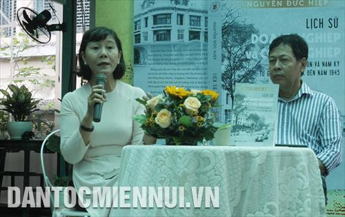 Diễn giả TS. Nguyễn Đức Hiệp (phải) và TS. Nguyễn Thị Hậu