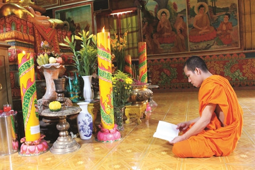 Lễ Nhập hạ là dịp để chư tăng trau dồi đạo hạnh, kiến thức