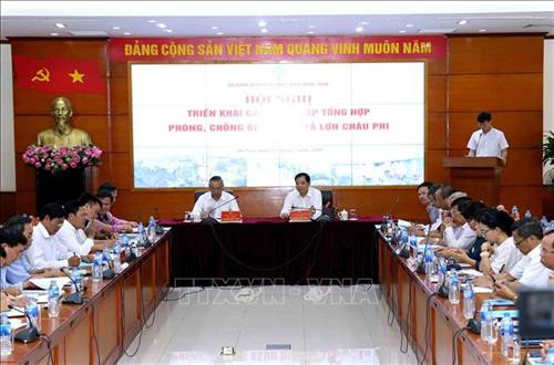 Quang cảnh hội nghị. Ảnh: Vũ Sinh - TTXVN Quang cảnh hội nghị. Ảnh: Vũ Sinh - TTXVN