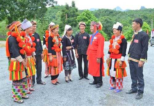 Người Dao ở Na Hang (Tuyên Quang). Ảnh: lehoithanhtuyen.com.vn