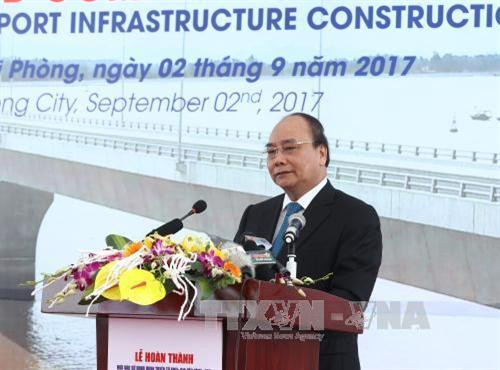 Thủ tướng Nguyễn Xuân Phúc phát biểu. Ảnh: Thống Nhất - TTXVN Thủ tướng Nguyễn Xuân Phúc phát biểu. Ảnh: Thống Nhất - TTXVN