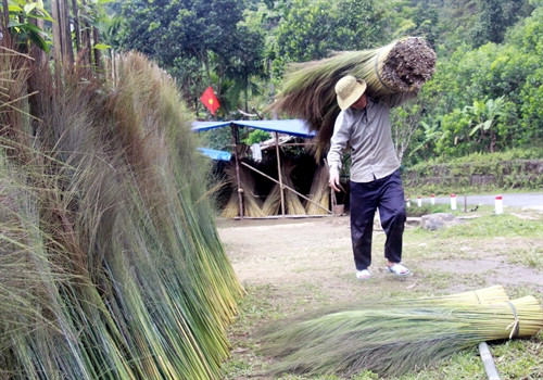 Người dân tranh thủ những cơn nắng “vàng” để phơi đót với hi vọng vớt vát được chút ít công sức bỏ ra. Người dân tranh thủ những cơn nắng “vàng” để phơi đót với hi vọng vớt vát được chút ít công sức bỏ ra.