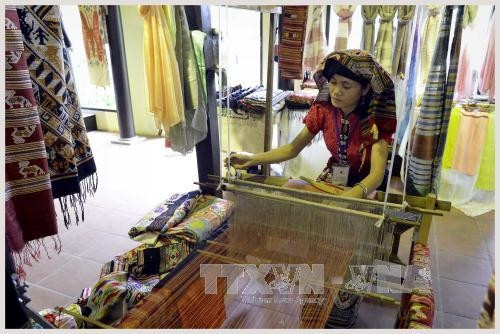 Khai mạc Festival Văn hóa Tơ lụa thổ cẩm Việt Nam - châu Á 2017 ảnh 5