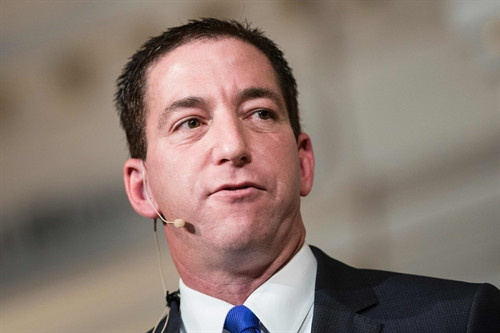 Trong ảnh (tư liệu): Nhà báo Glenn Greenwald phát biểu tại thủ đô Washington, Mỹ ngày 14/5/2014. AFP/TTXVN