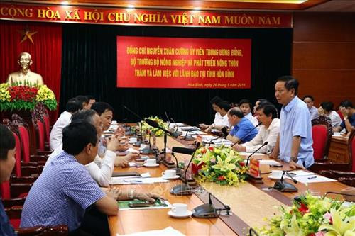 Quang cảnh buổi làm việc. Ảnh: Thanh Hải - TTXVN Quang cảnh buổi làm việc. Ảnh: Thanh Hải - TTXVN