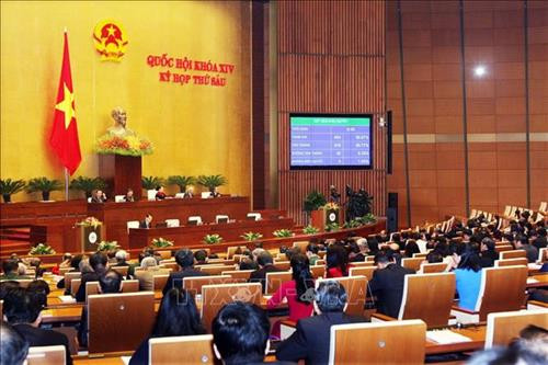 Quốc hội biểu quyết thông qua một số luật. Ảnh: Nguyễn Dân - TTXVN Quốc hội biểu quyết thông qua một số luật. Ảnh: Nguyễn Dân - TTXVN