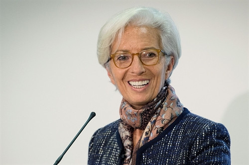 Bà Christine Lagarde được tái đề cử giữ chức Tổng Giám đốc Quỹ Tiền tệ quốc tế (IMF). AFP/ TTXVN