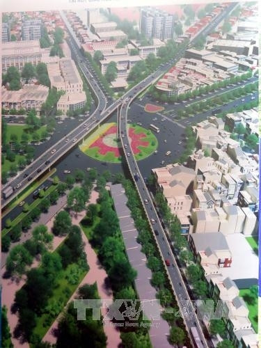 Phối cảnh công trình cầu vượt thép tại nút giao Nguyễn Thái Sơn-Nguyễn Kiệm (quận Gò Vấp) vừa được khởi công xây dựng vào ngày 08/2 vừa qua. Ảnh: Hoàng Hải – TTXVN Phối cảnh công trình cầu vượt thép tại nút giao Nguyễn Thái Sơn-Nguyễn Kiệm (quận Gò Vấp) vừa được khởi công xây dựng vào ngày 08/2 vừa qua. Ảnh: Hoàng Hải – TTXVN