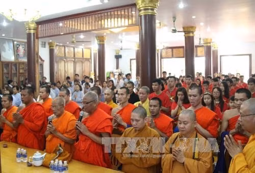 Quang cảnh buổi lễ. Ảnh: Phạm Kiên - TTXVN