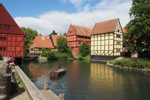 Tái hiện thời xa xưa ở Den Gamle By - Ảnh: wp