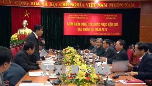 Bộ trưởng Bộ Nông nghiệp và Phát triển Nông thôn Nguyễn Xuân Cường phát biểu tại buổi làm việc. Ảnh: Vũ Hà-TTXVN