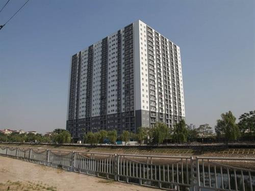 Dự án nhà ở xã hội Đồng Mồ-Đại Kim (quận Hoàng Mai, Hà Nội). Ảnh: Minh Nghĩa/TTXVN