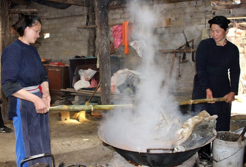 Nghề làm giấy bản ở Trường Hà ảnh 4