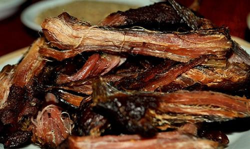 Thịt gác bếp Thịt gác bếp