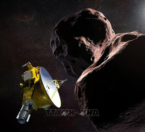 Tàu thăm dò vũ trụ tự động của NASA New Horisons tiếp cận thiên thạch Ultima Thule ngày 21/12/2018. Ảnh: AFP/ TTXVN