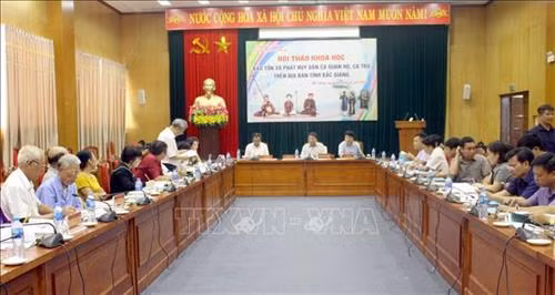Quang cảnh hội thảo. Ảnh: Đồng Thúy - TTXVN
