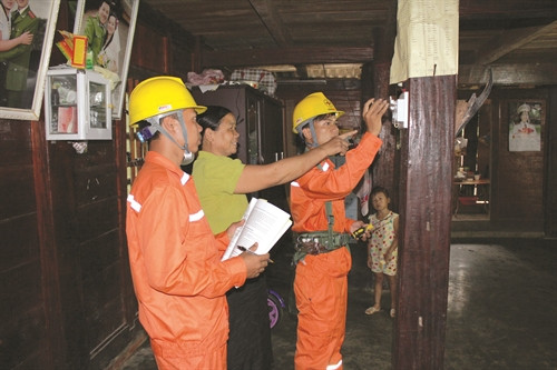 Đã có 95% số xã ở tỉnh Lai Châu đạt tiêu chí nông thôn mới về điện trong giai đoạn 2011 - 2015