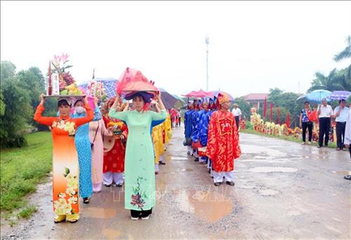 Lễ cáo yết. Ảnh: Đại Nghĩa – TTXVN