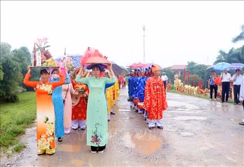 Lễ cáo yết. Ảnh: Đại Nghĩa – TTXVN