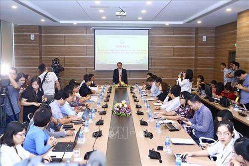 Quang cảnh Họp báo. Ảnh: Minh Quyết – TTXVN Quang cảnh Họp báo. Ảnh: Minh Quyết – TTXVN