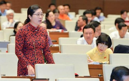 Đại biểu Leo Thị Lịch. Ảnh: quochoi.vn Đại biểu Leo Thị Lịch. Ảnh: quochoi.vn