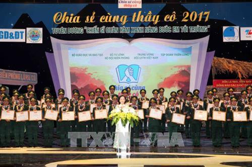 Đồng chí Trương Thị Mai, Ủy viên Bộ Chính trị, Bí thư Trung ương Đảng,Trưởng Ban Dân vận Trung ương phát biểu tại chương trình. Ảnh: Quý Trung – TTXVN