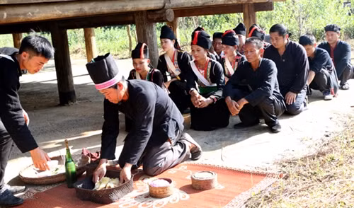 Chuẩn bị cho Lễ cầu mưa.