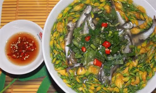 Mùa nước nổi đến An Giang nhớ thưởng thức món canh chua cá linh bông điên điển Mùa nước nổi đến An Giang nhớ thưởng thức món canh chua cá linh bông điên điển