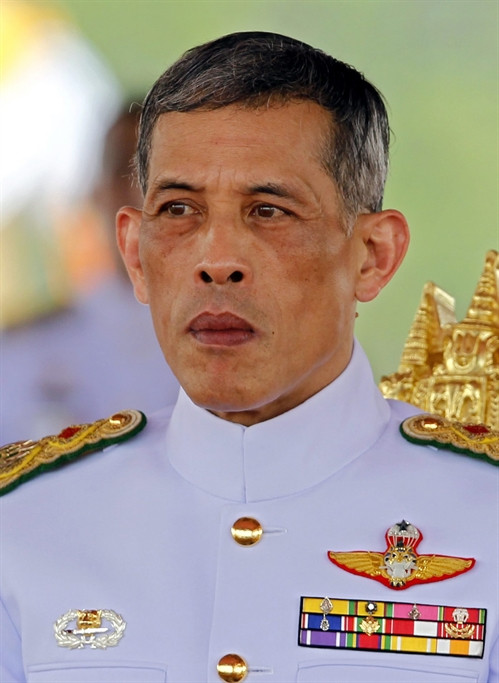 Trong ảnh (tư liệu): Hoàng Thái tử Thái Lan Maha Vajiralongkorn tại thủ đô Bangkok ngày 13/5/2015. EPA/TTXVN