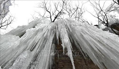 Du khách chiêm ngưỡng thác băng tuyệt đẹp trên Núi Yuntai ở tỉnh Hà Nam, Trung Quốc. Ảnh: THX/TTXVN Thác băng tuyệt đẹp trên Núi Yuntai ở tỉnh Hà Nam, Trung Quốc . Ảnh: THX/TTXVN Du khách chiêm ngưỡng thác băng tuyệt đẹp trên Núi Yuntai ở tỉnh Hà Nam, Trung Quốc. Ảnh: THX/TTXVN Thác băng tuyệt đẹp trên Núi Yuntai ở tỉnh Hà Nam, Trung Quốc . Ảnh: THX/TTXVN