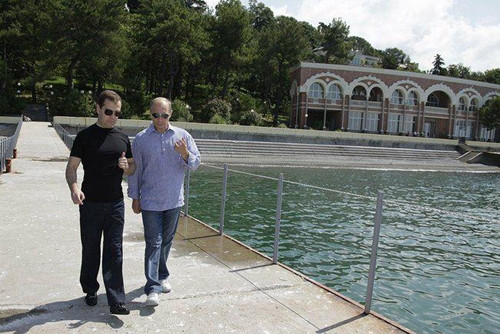 Những điều kỳ thú xảy ra ở dinh thự Tổng thống Nga tại Sochi ảnh 1