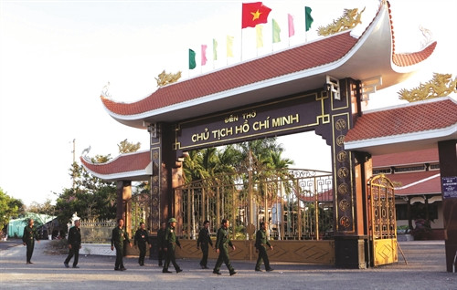 Đền thờ Bác Hồ ở xã Châu Thới thường xuyên mở cửa đón khách đến thăm viếng Đền thờ Bác Hồ ở xã Châu Thới thường xuyên mở cửa đón khách đến thăm viếng