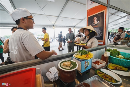 Bánh bèo, bánh xèo Việt Nam xuất hiện ở Đại hội ẩm thực thế giới ảnh 8