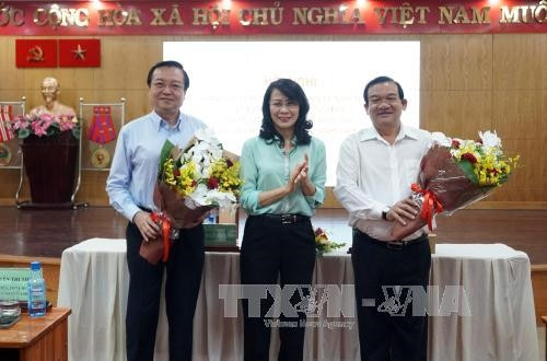 Quang cảnh buổi lễ. Ảnh: Phương Vy-TTXVN.