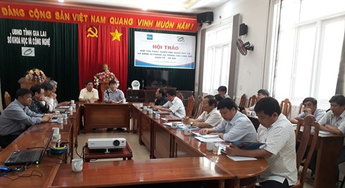 Phiên thảo luận của Hội thảo. Ảnh: Cục Năng lượng nguyên tử Phiên thảo luận của Hội thảo. Ảnh: Cục Năng lượng nguyên tử