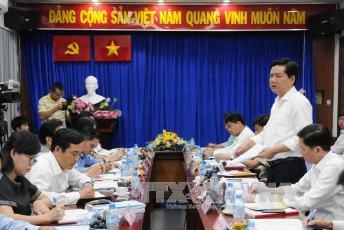 Quang cảnh buổi làm việc Ảnh: An Hiếu - TTXVN