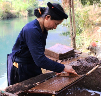 Nghề làm giấy bản ở Trường Hà ảnh 8