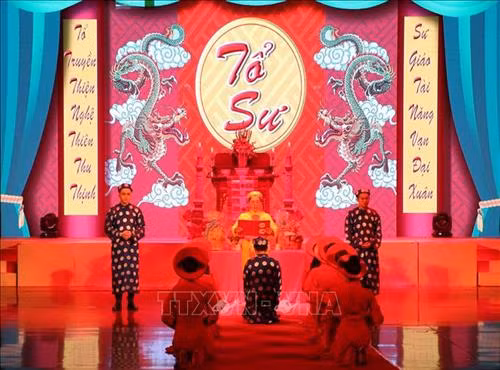 Quang cảnh lễ kỷ niệm. Ảnh: Nhật Bình - TTXVN.