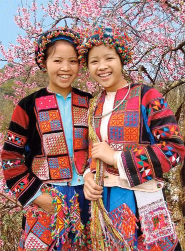 Hoa văn trên trang phục dân tộc ảnh 3