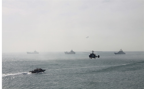 Nga kết thúc cuộc tập trận lớn nhất trong năm 2016. Ảnh: Dương Trí - TTXVN