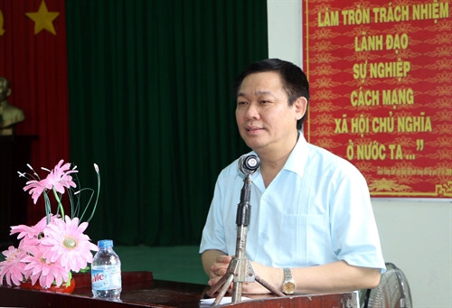 Phó Thủ tướng Vương Đình Huệ phát biểu tại hội nghị. Ảnh: Trung Hiếu-TTXVN Phó Thủ tướng Vương Đình Huệ phát biểu tại hội nghị. Ảnh: Trung Hiếu-TTXVN