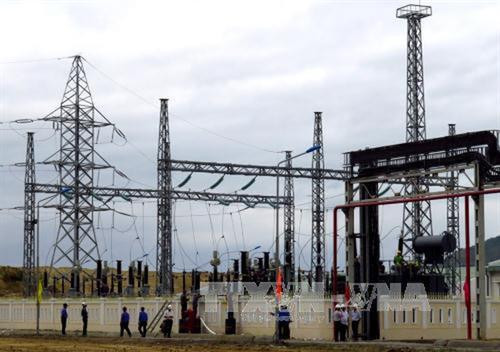 Trạm biến áp 110 KV của Nhà máy điện sinh khối KCP - Phú Yên với nguồn nguyên liệu là bã mía. Ảnh: TTXVN Trạm biến áp 110 KV của Nhà máy điện sinh khối KCP - Phú Yên với nguồn nguyên liệu là bã mía. Ảnh: TTXVN