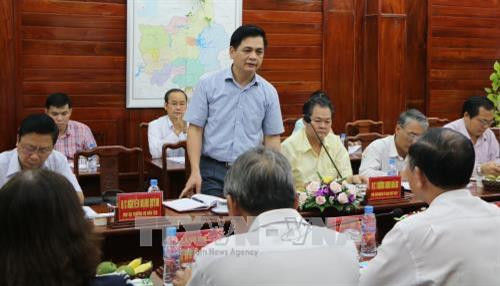 Phó Chủ tịch Thường trực Hội đồng Dân tộc của Quốc Hội Nguyễn Lâm Thành tại buổi làm việc. Ảnh: K GỬIH –TTXVN Phó Chủ tịch Thường trực Hội đồng Dân tộc của Quốc Hội Nguyễn Lâm Thành tại buổi làm việc. Ảnh: K GỬIH –TTXVN