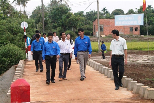 Cầu giao thông ở xã Ea Bar được đầu tư từ nguồn vốn của Trung ương Đoàn TNCS Hồ Chí Minh. Cầu giao thông ở xã Ea Bar được đầu tư từ nguồn vốn của Trung ương Đoàn TNCS Hồ Chí Minh.